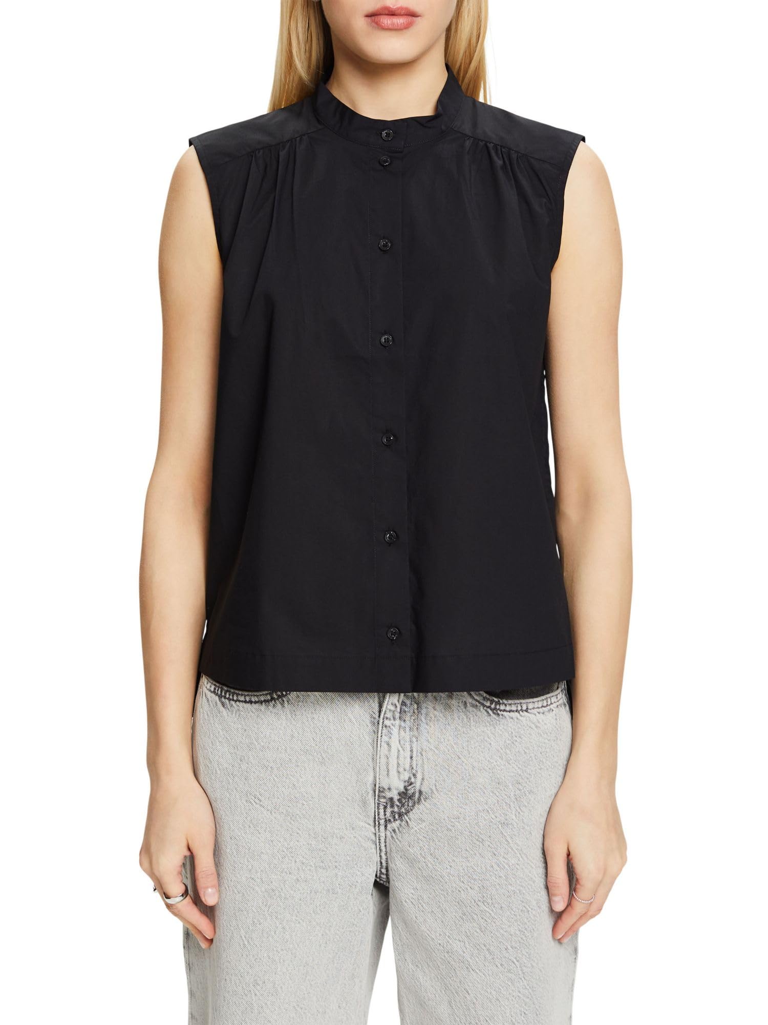 ESPRIT Sleeveless Poplin Blouse