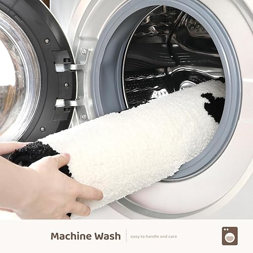 Miniatura 7 de Alfombra de baño de póquer, divertida, as de picas, extra suave y absorbente, lavable a máquina, antideslizante para bañera, ducha y baño, color