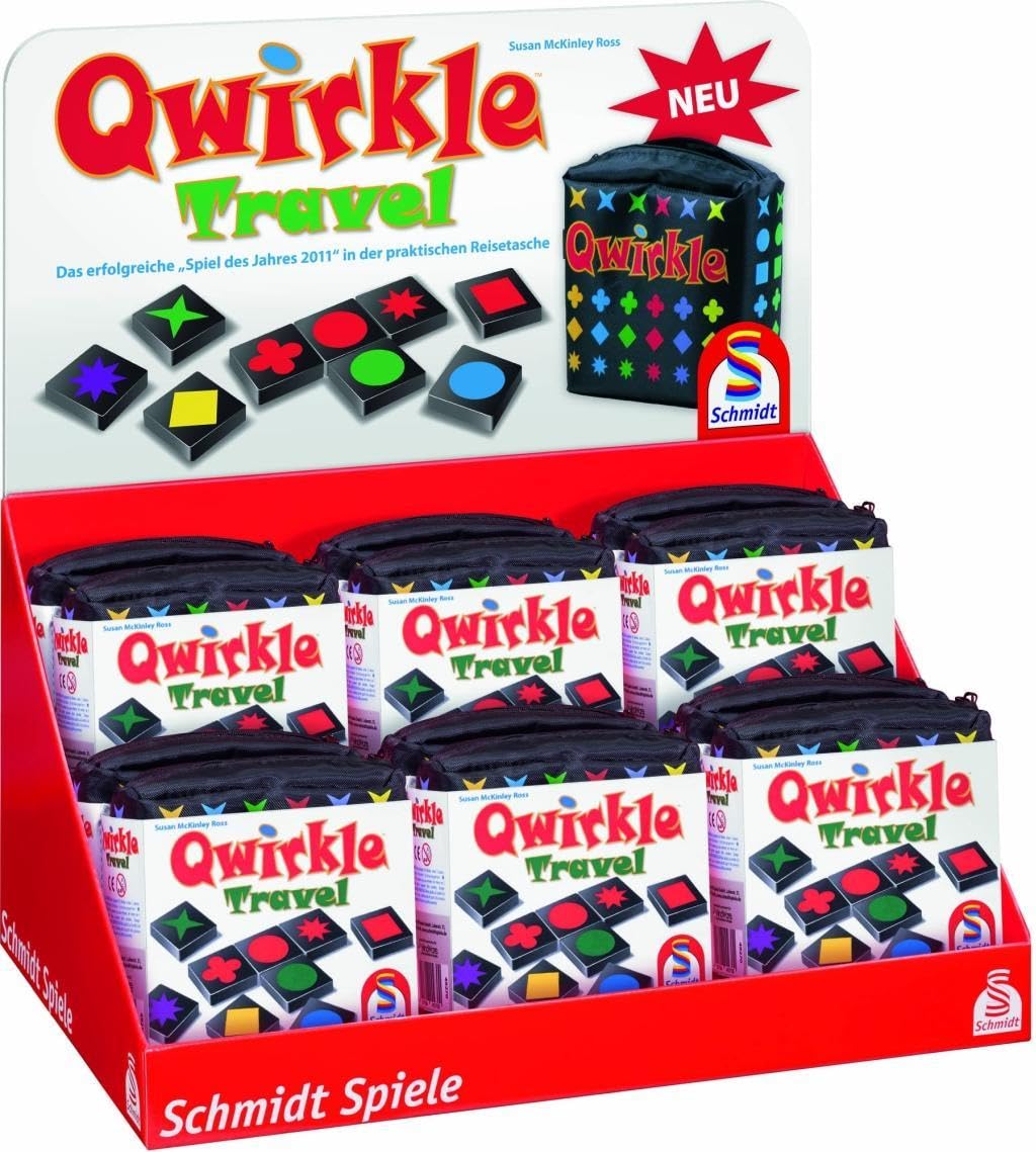 Schmidt Spiele 49270 - Qwirkle, versione da viaggio