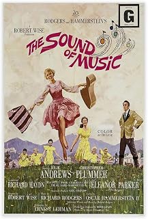 The Sound of Music Canvas Poster Wall Art Decor Print Picture Paintings for Living Room Bedroom Decoration Unframe: Unframe: 12x18inch(30x45cm)
