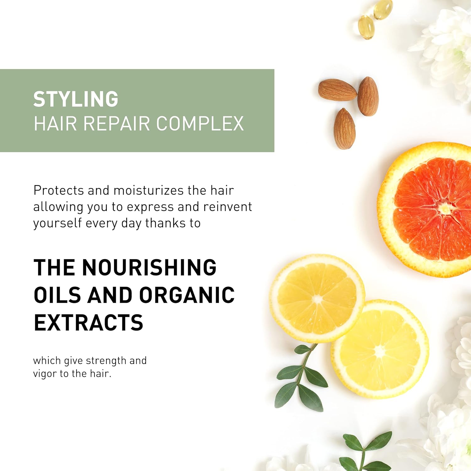 Insight Hair Repair Complex with Rosehip Oil & Repair Phytocomplex for Smooth, Manageable Hair, 1.7 Fl. Oz. / 50 mL