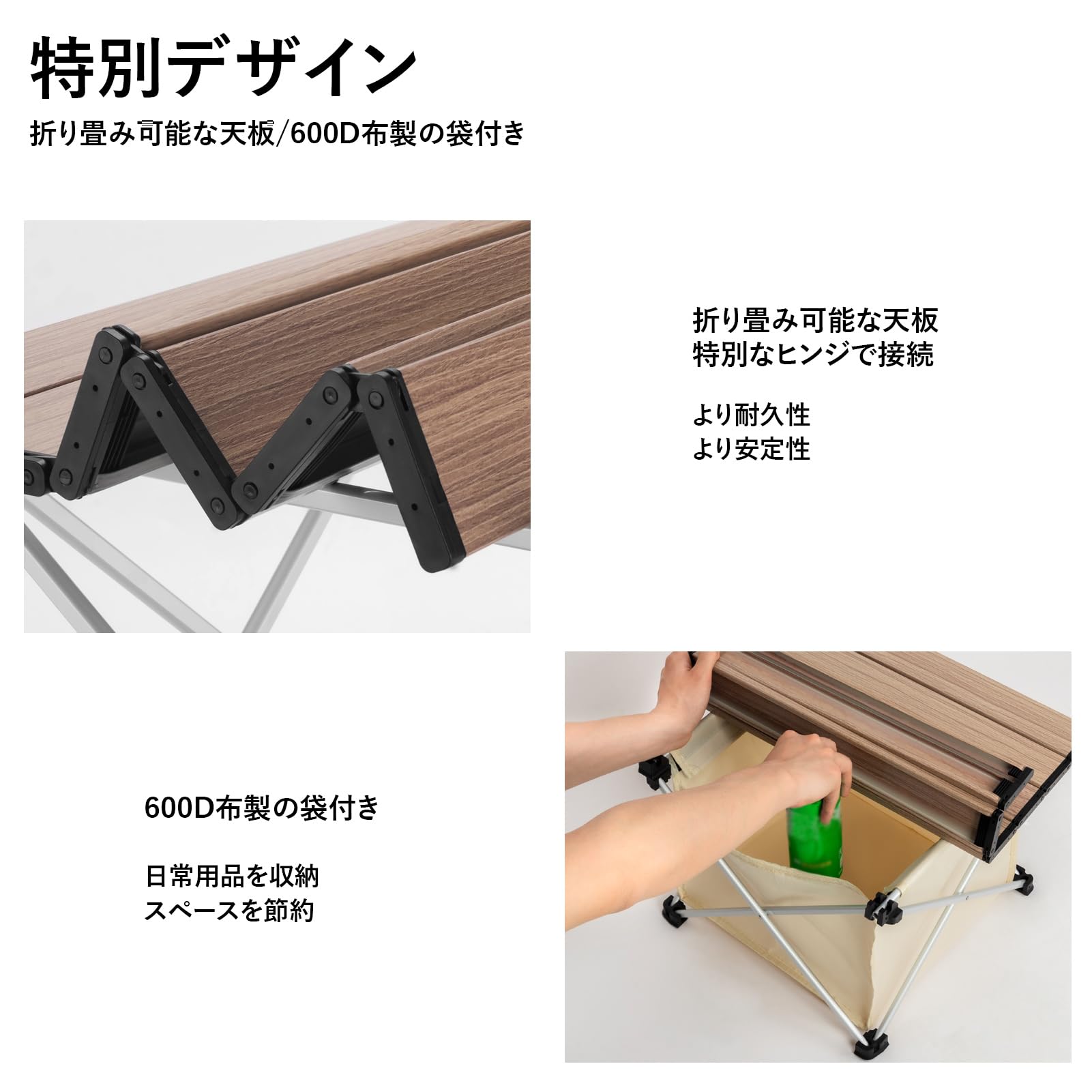 Qunature アウトドア テーブル 折畳み ロールトップテーブル コンパクト Amazon.co.jp: Qunature アウトドア テーブル コンパクト 折り畳み