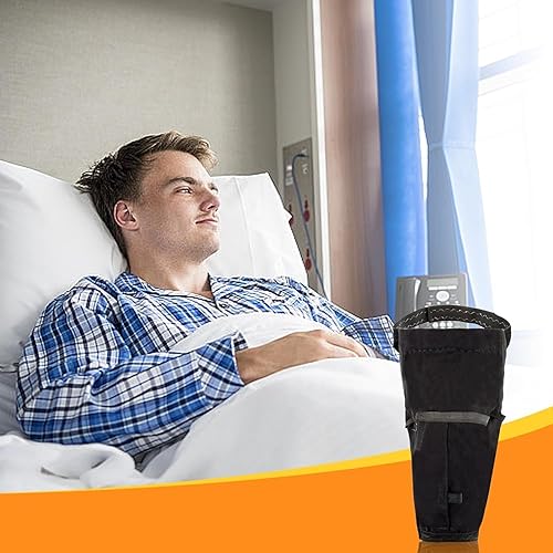 Miniatura 6 de Soporte para bolsa de pierna de catéter, funda para bolsa de pierna de orina con cinturón de cintura, funda Foley para bolsa de orina para