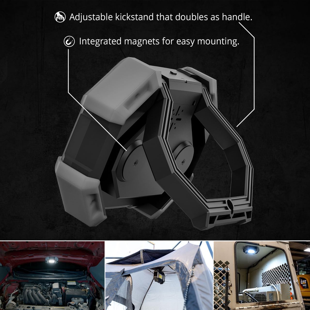 XKGLOW XKdefender 7 Mode Work & Security Light w/Remote for Home Office Commercial Camping Light