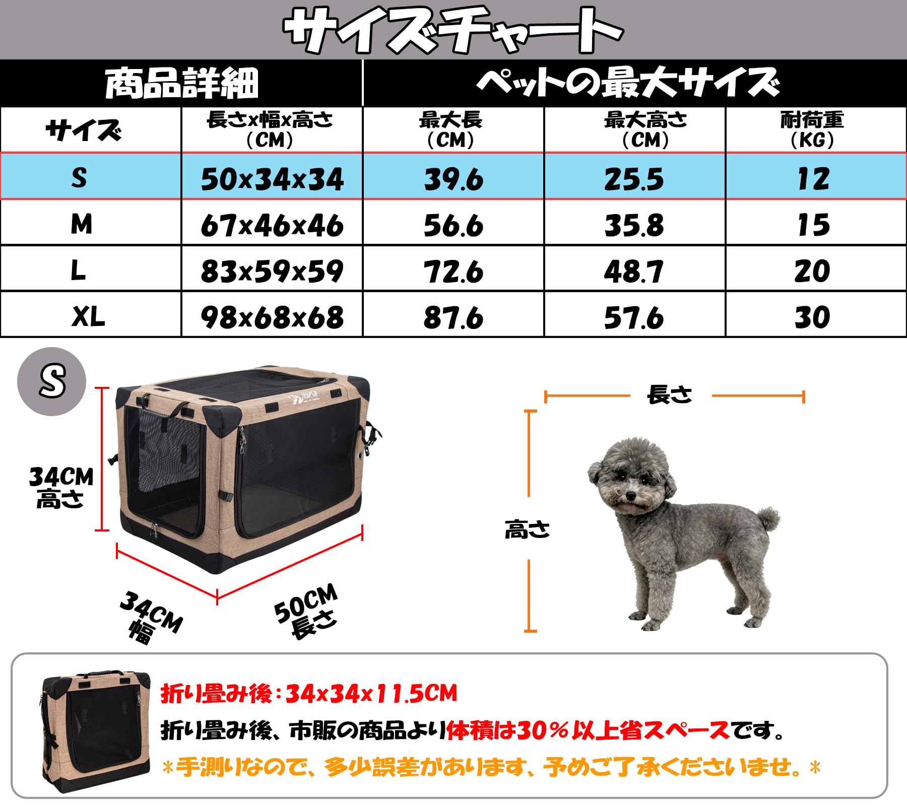 Amazon | GPR ペット ソフトクレート ケージ ペットキャリー ペット