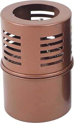 Lámpara de aceite de sobremesa de cobre de acero inoxidable Escudo de viento de metal con mecha de fibra de vidrio extra con bloqueo de seguridad,