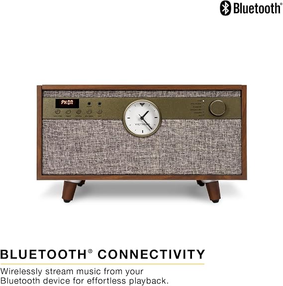 Victrola Century Signature+ 6-in-1 Record Player - Walnut