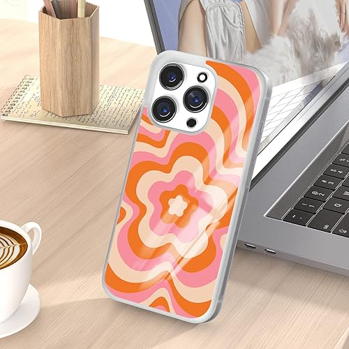 Miniatura 6 de Fundas para teléfono con estampado de flores, dulces coloridos para niñas, diseño estético kawaii, protección antideslizante para iPhone 11, 12, 13,