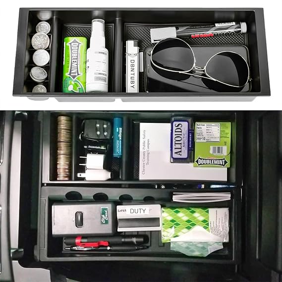 EDBETOS Center Console Organizer for 2015-2020 Ford F150 Accessories F-150