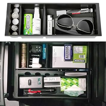 EDBETOS Center Console Organizer for 2015-2020 Ford F150 Accessories F-150