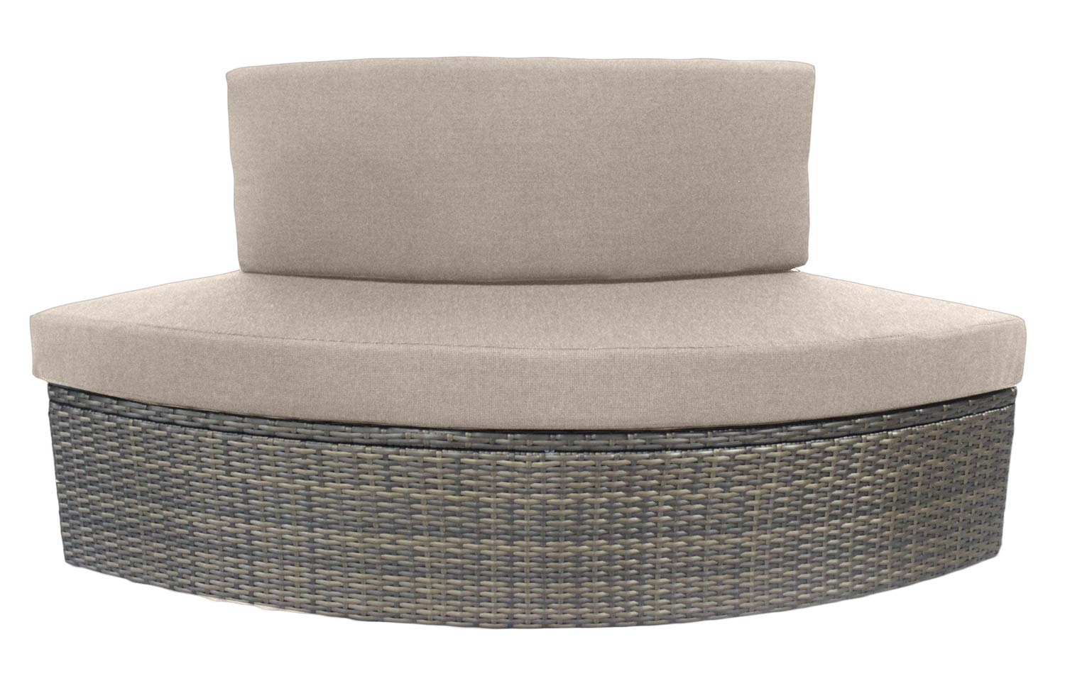 N NETSPA - Arredo Solo - Vita Premium 160 - per Spa - SP-MOB160R - Set di 5 Moduli supplementari per Spa Semi Rigida Vita Premium - Pancs Confortevoli in PVC Tressato - Struttura Alluminio