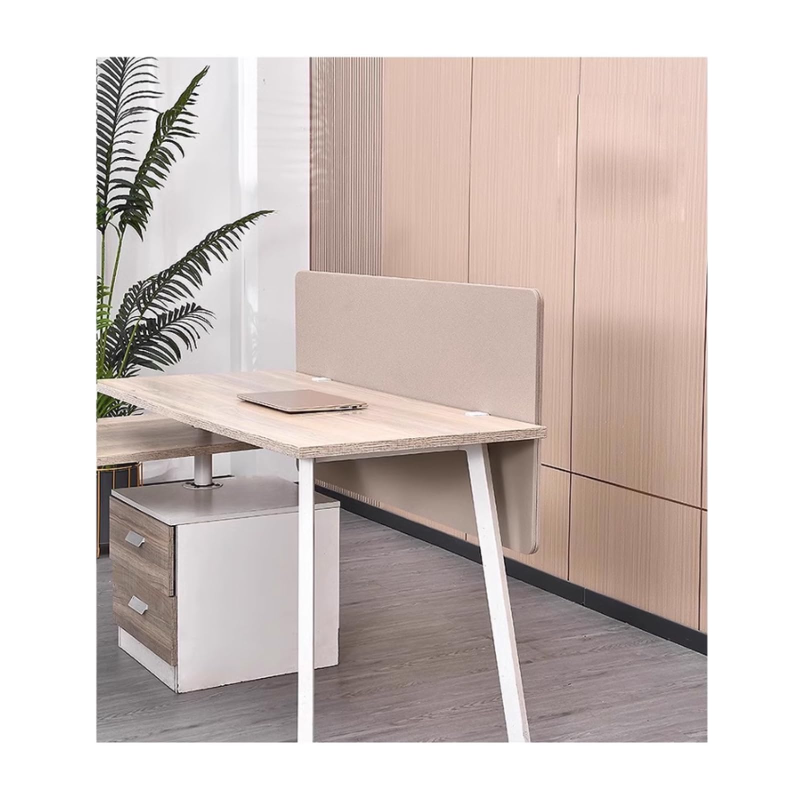 GJZQDKX Desk Divider Privacy Panel with Sound Absorbing Clamp Office Cubicle Partition for Enhanced Privacy and Noise Reduction