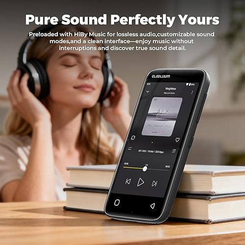 Miniatura 3 de Reproductor de MP3 de 160 GB con Bluetooth 5.0 y WiFi, reproductor de música con Spotify, audible, Tienda Music, Pandora, Libby, Spotify Kids,