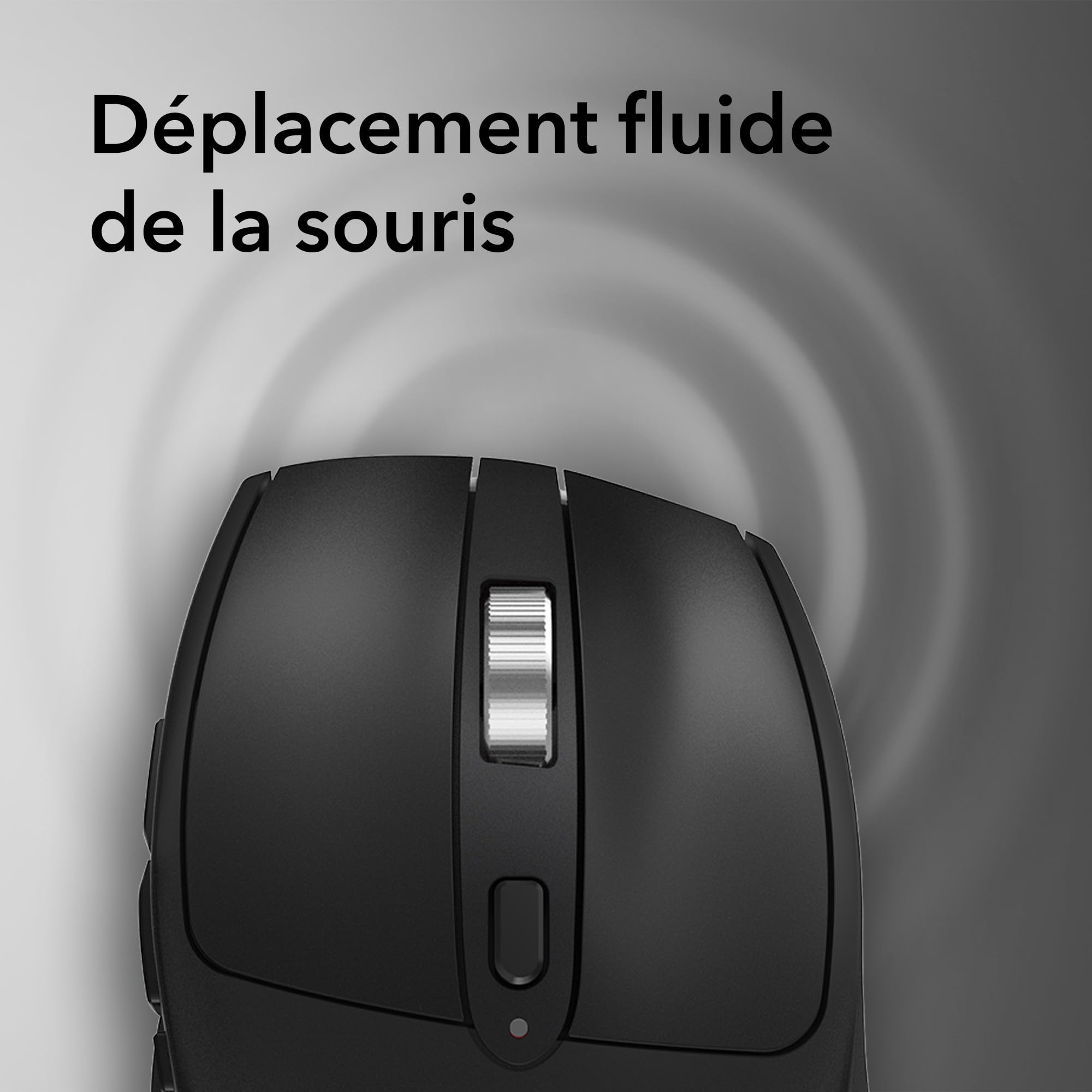 ZAGG Combo Clavier et Souris sans Fil 12 Pouces, Connexion Facile, ergonomie et Design Minimal, Mouvement de Souris Fluide, Compatible avec Windows, macOS, iOS, ChromeOS et Android, Noir, français