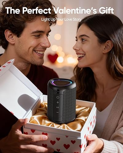 Miniatura 4 de Altavoz Bluetooth portátil Esenciales para vacaciones en la playa: potente sonido cristalino/luz dinámica/IPX5 impermeable/reproducción durante todo