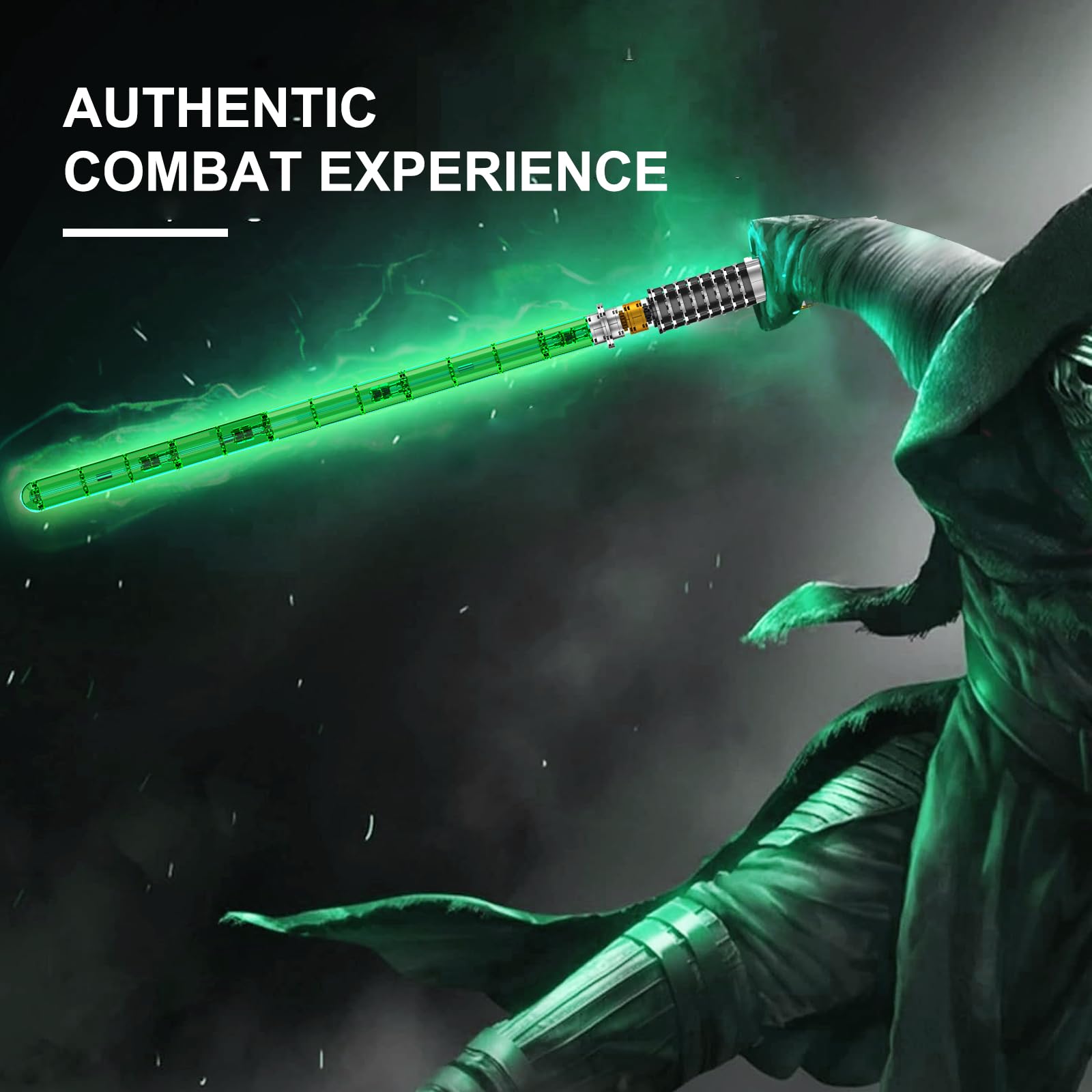 Mould King 10140 Lightsaber Building Blocks Set, The Lightsaber Clamping Block Kit, Assembly Sword Toys with Led Light - Image 4