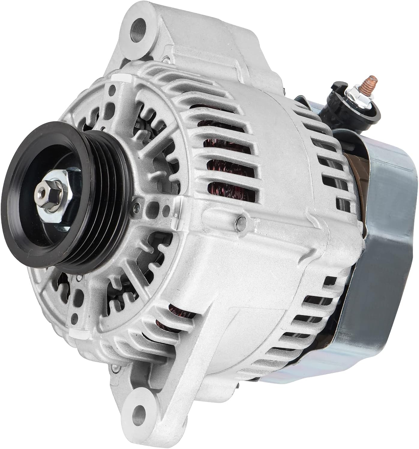New Alternator for 1996-1998 Toyota 4Runner 3.4L, 1997-1998 T-100 Pickup, 1997-1999 Tacoma 3.4L, 00-02 Tundra 3.4 Replace# AND0158 101211-4130 ALT-5028