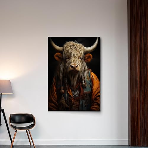 Miniatura 6 de printable wall art, aesthetic room decor, fireplace mantel art, nursery wall decor, yak printing art, yak