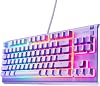SteelSeries Apex 3 TKL RGB Water and Dust Resistant Turkish Gaming Keyboard – Lilac