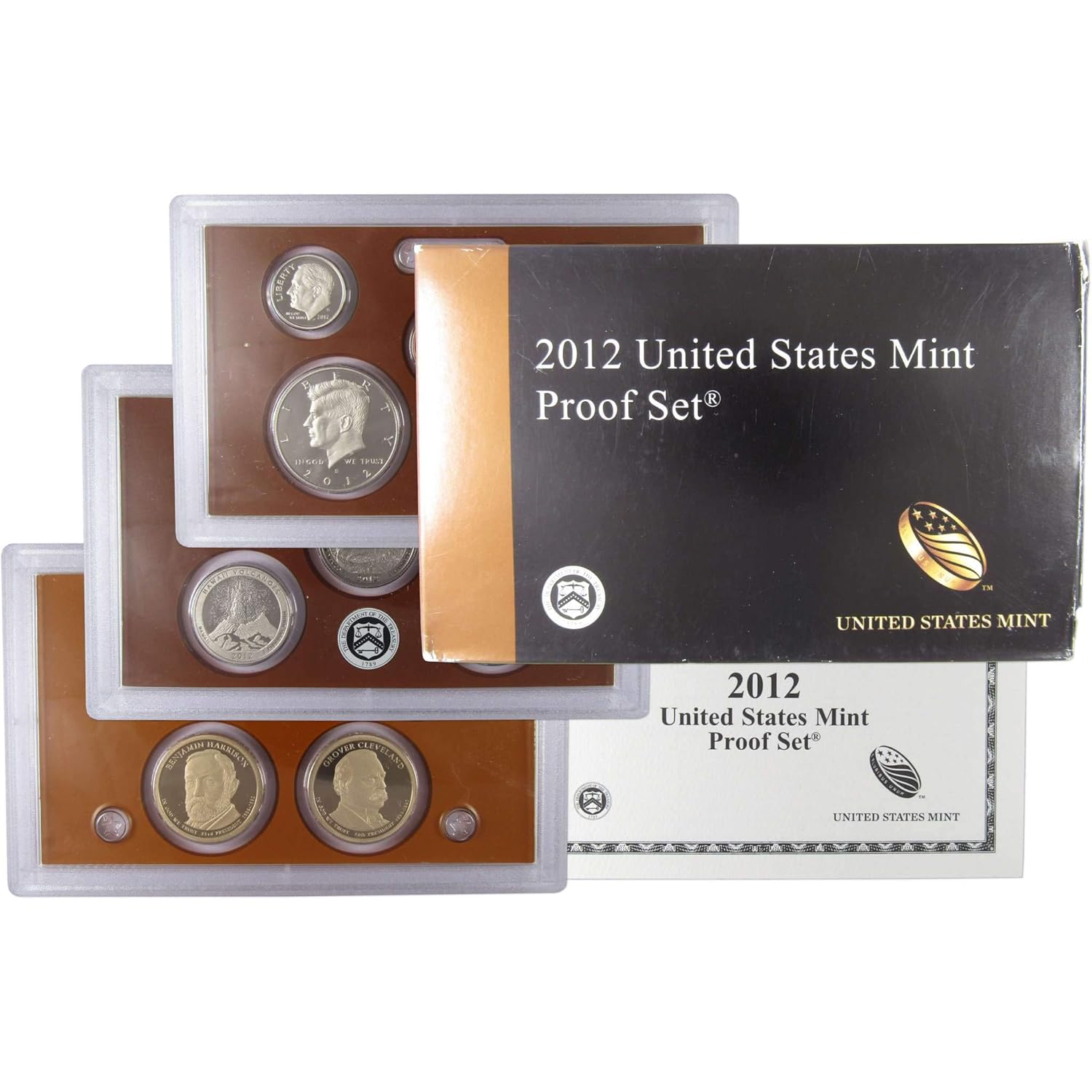 2012 U.S. Mint 14-Coin Proof Set with OGP & COA