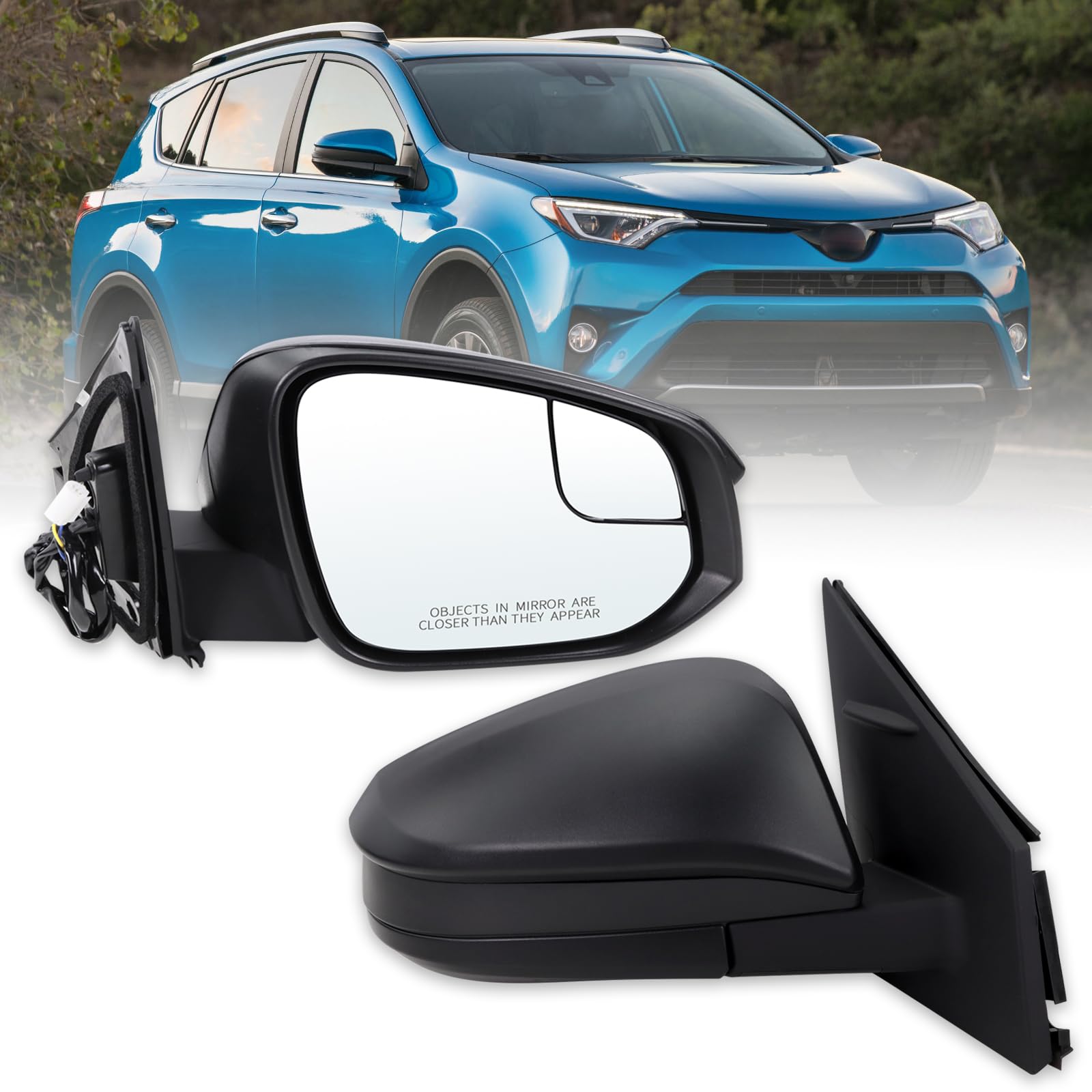 Amazon.com: Lqito Right Passenger Side Door Mirror Compatible With