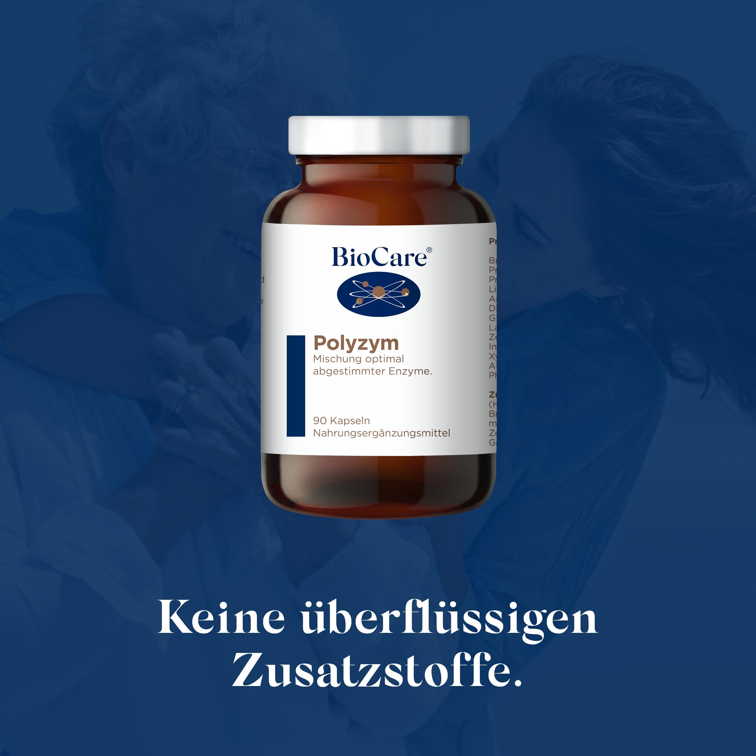 BioCare Polyzyme, 90 Kapseln