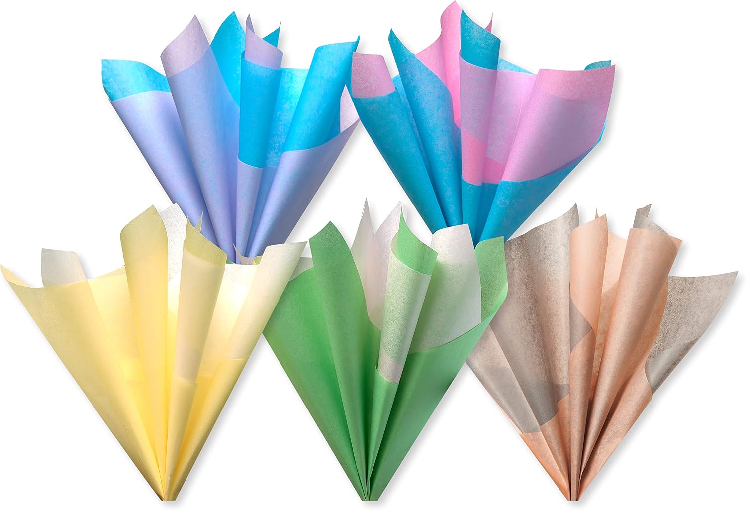 American Greetings 200 Sheets 20 in. x 20 in. Bulk Pastel Tissue Paper for Birthdays and All Occasions