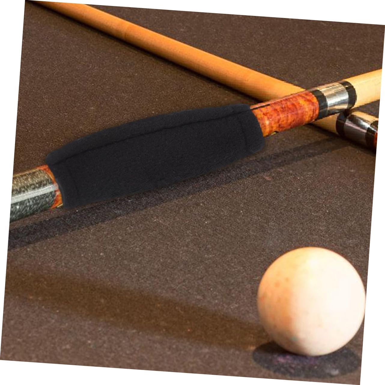 LIOOBO 2pcs Billiard Cue Polishing Cloth Cleaning Tool for Snooker and Pool Cues Easy Use Slicker Cloths for Quick Shaft Maintenance and Oil Removal