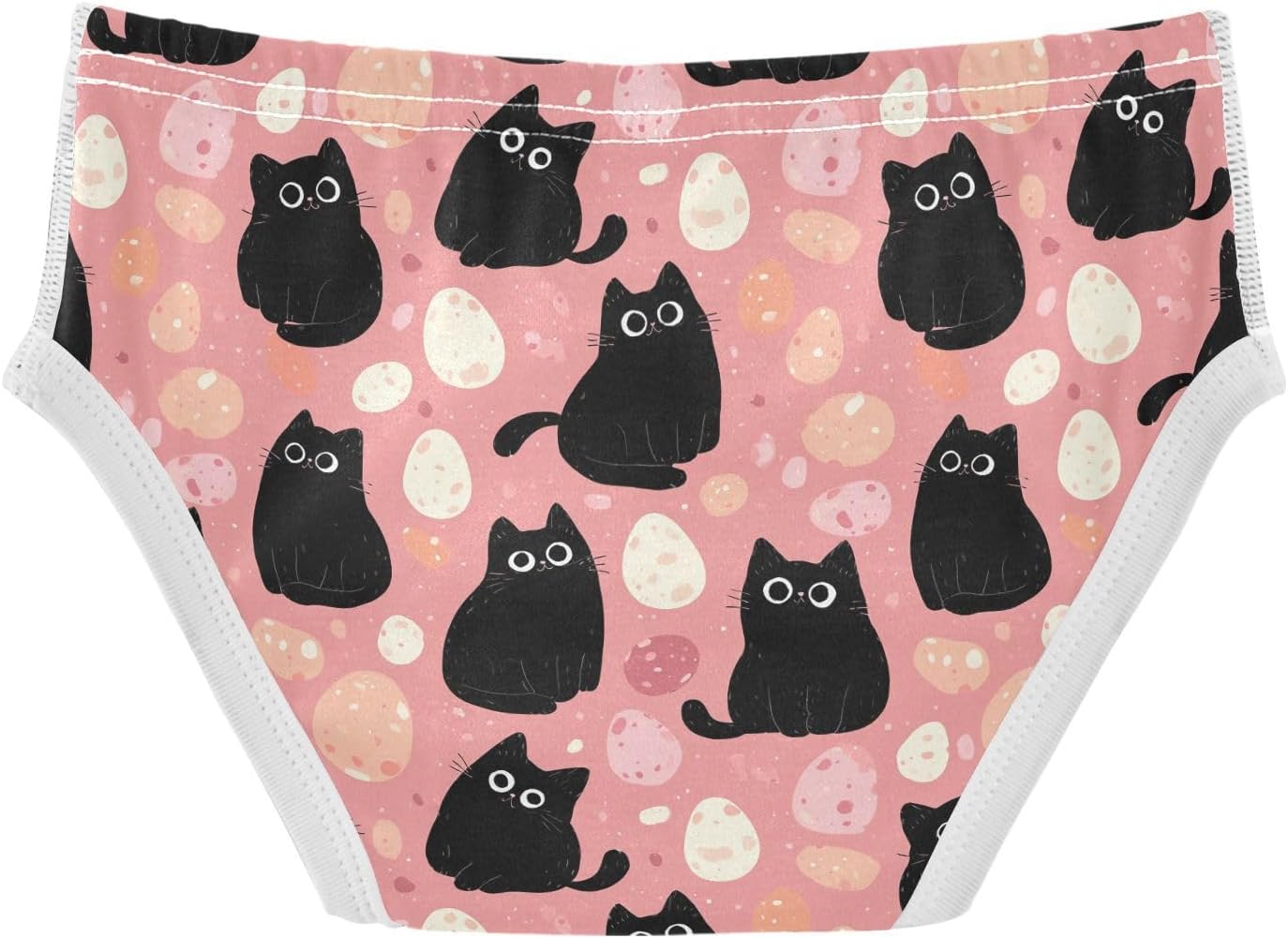 visesunny Boys Training Underwear Pink Eggs Cat Breathe Cotton Potty Briefs Size 2T-8Y for Toddler