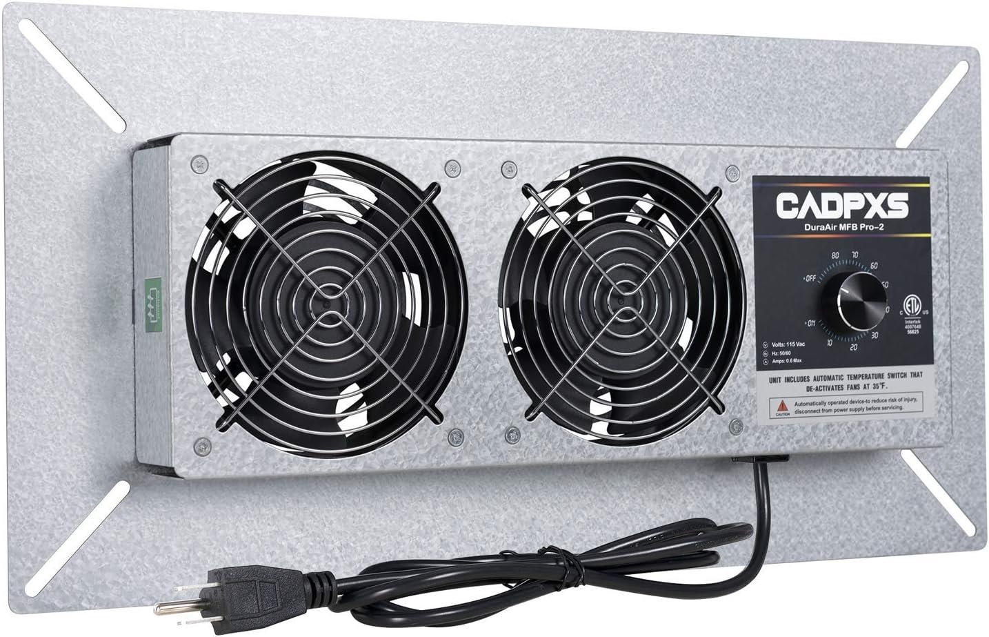 CADPXS Crawlspace Ventilation Fan