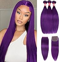 Vista 17 de Extensiones de cabello humano marrón con reflejos de Haha con cierre, extensiones lisas con cierre ombre, extensiones de cabello humano con cierre