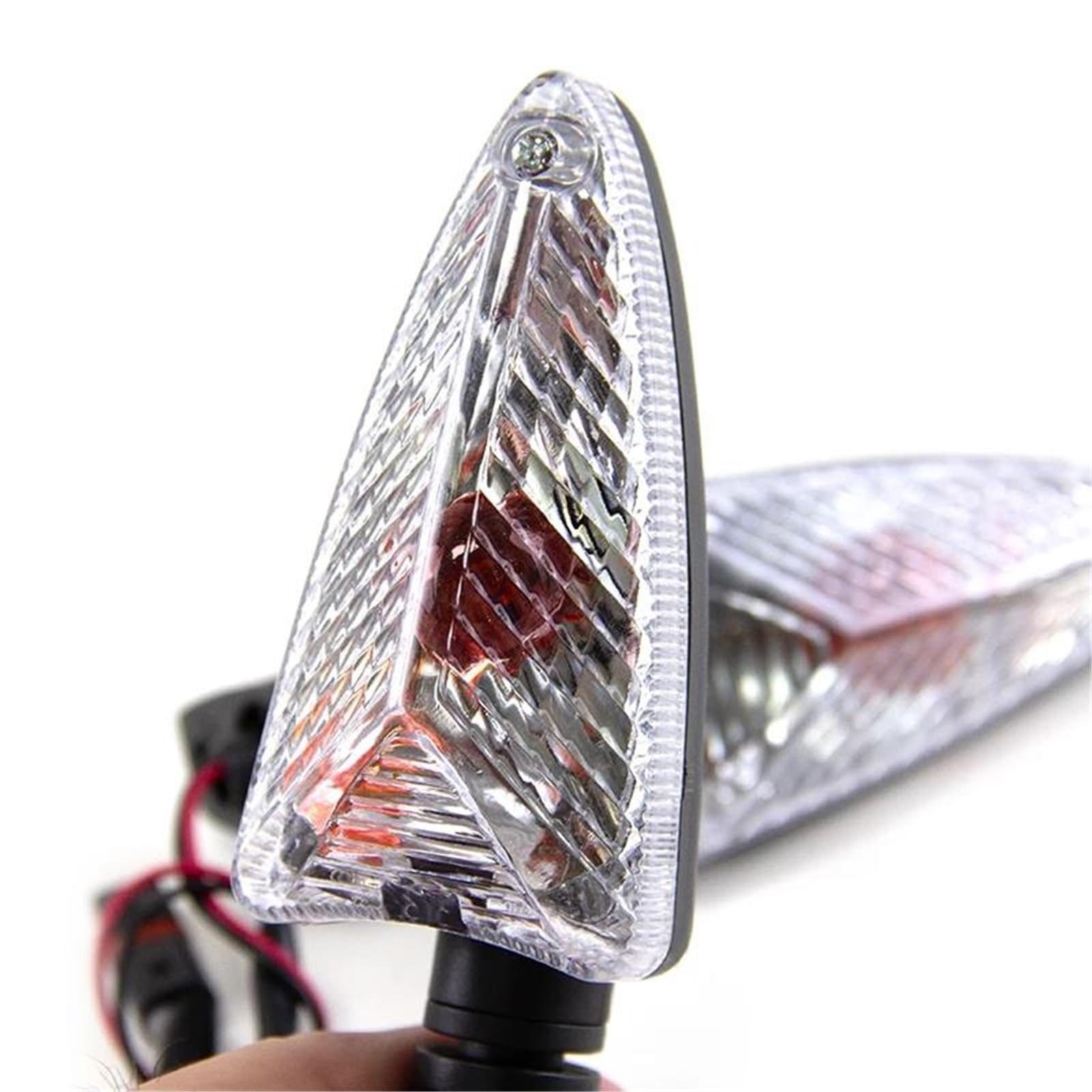 Indicatori di Direzione Indicatori di Direzione Anteriori per Motociclette, Lampada per Aprilia SSXV 550 750 1200 Dorsoduro RS4 125 4R 1000R NA 850GT 850 Mana SL 750 Shiver Frecce Moto(Fumo)