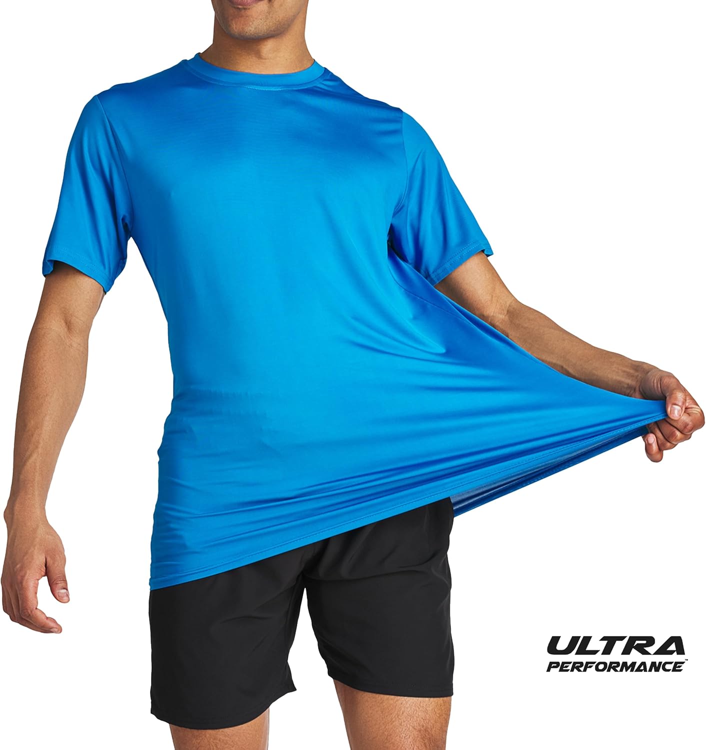 Men’s Workout Short Sleeve Athletic Gym T-Shirts 3 Pack Mens Dry Fit Running Shirt Moisture Wicking Active Crew Tees for Men - Image 4