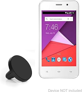 BoxWave Celkon Millennia Hero Car Mount, [Minimus MagnetoMount] Magnetic Car Mount, Magnetic Car Holder for Celkon Millennia Hero