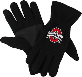 Ohio State Buckeyes Black Fleece Texting Gloves