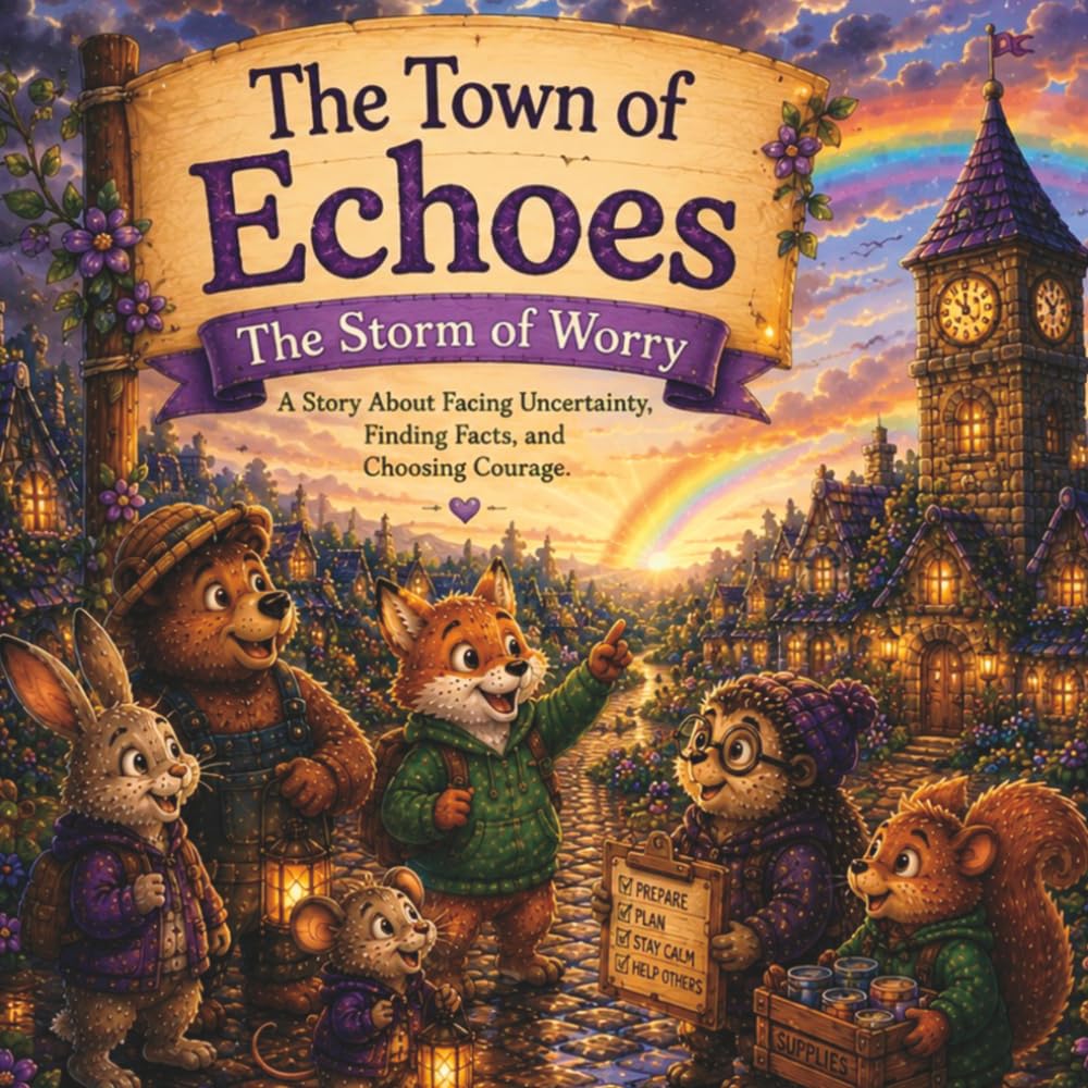 The Town of Echoes: The Stormy Worry (Little Seeds of Wisdom)