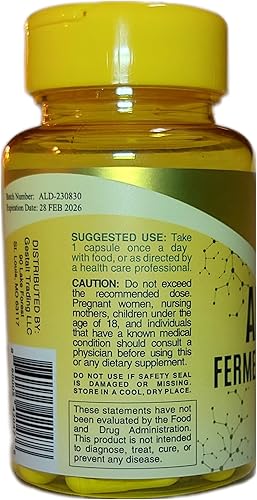 Miniatura 4 de Apigenina  Extracto de manzanilla fermentado  estandarizado a 100 mg de apigenina por cápsula  60 cápsulas veganas (500 mg)