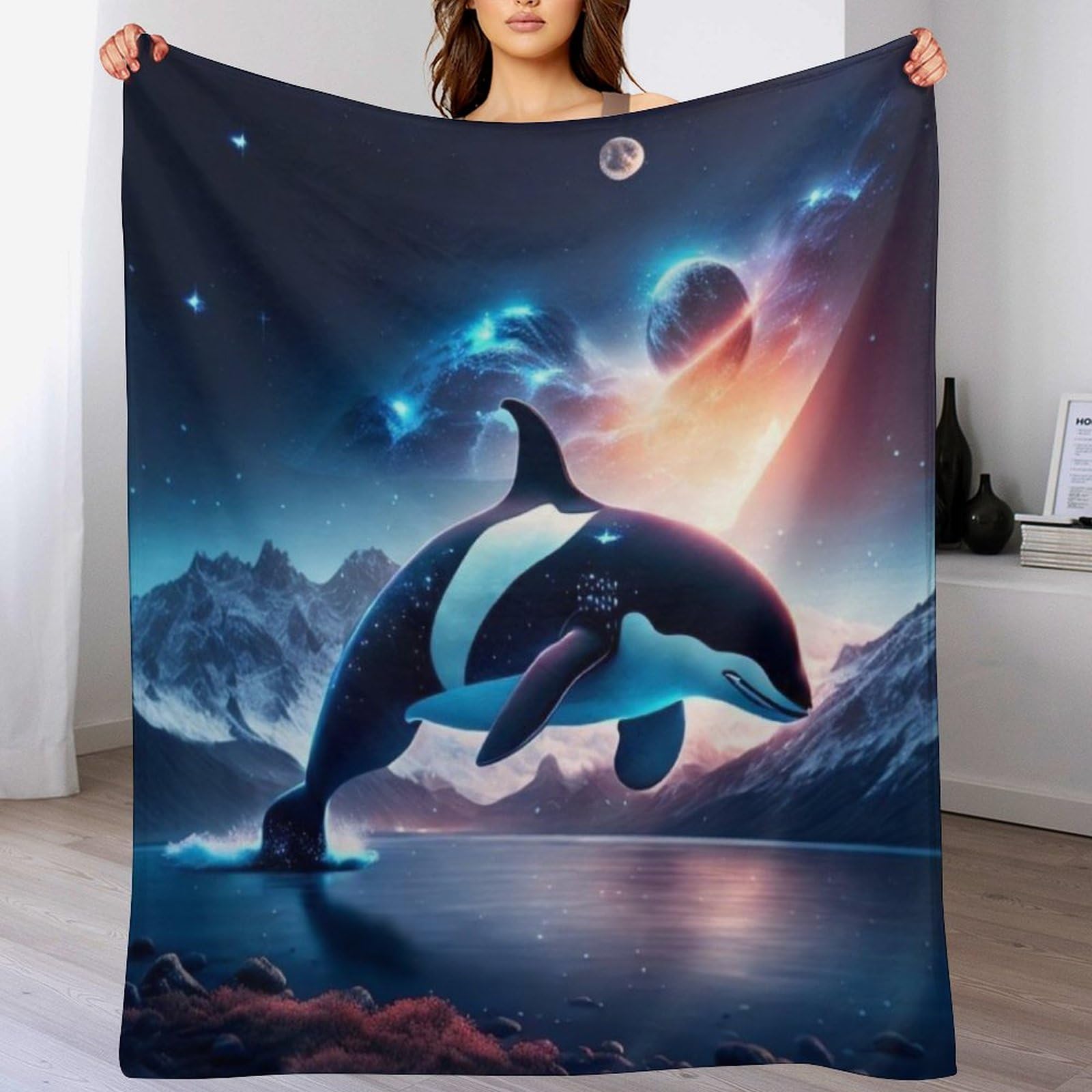 Mantas de forro polar suaves que no pesan para evitar el frío en el sofá de casa