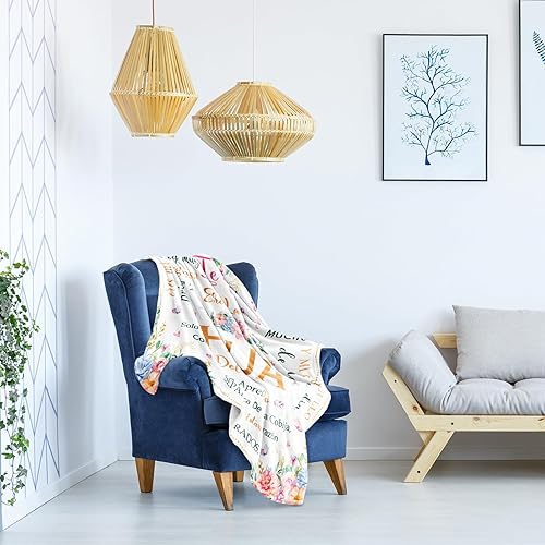 Miniatura 4 de Nicetous Regalo para mi hija, regalos para hija en español, regalos para hijas, mantacobija para mi hija en español, 50 x 60 pulgadas, regalo de