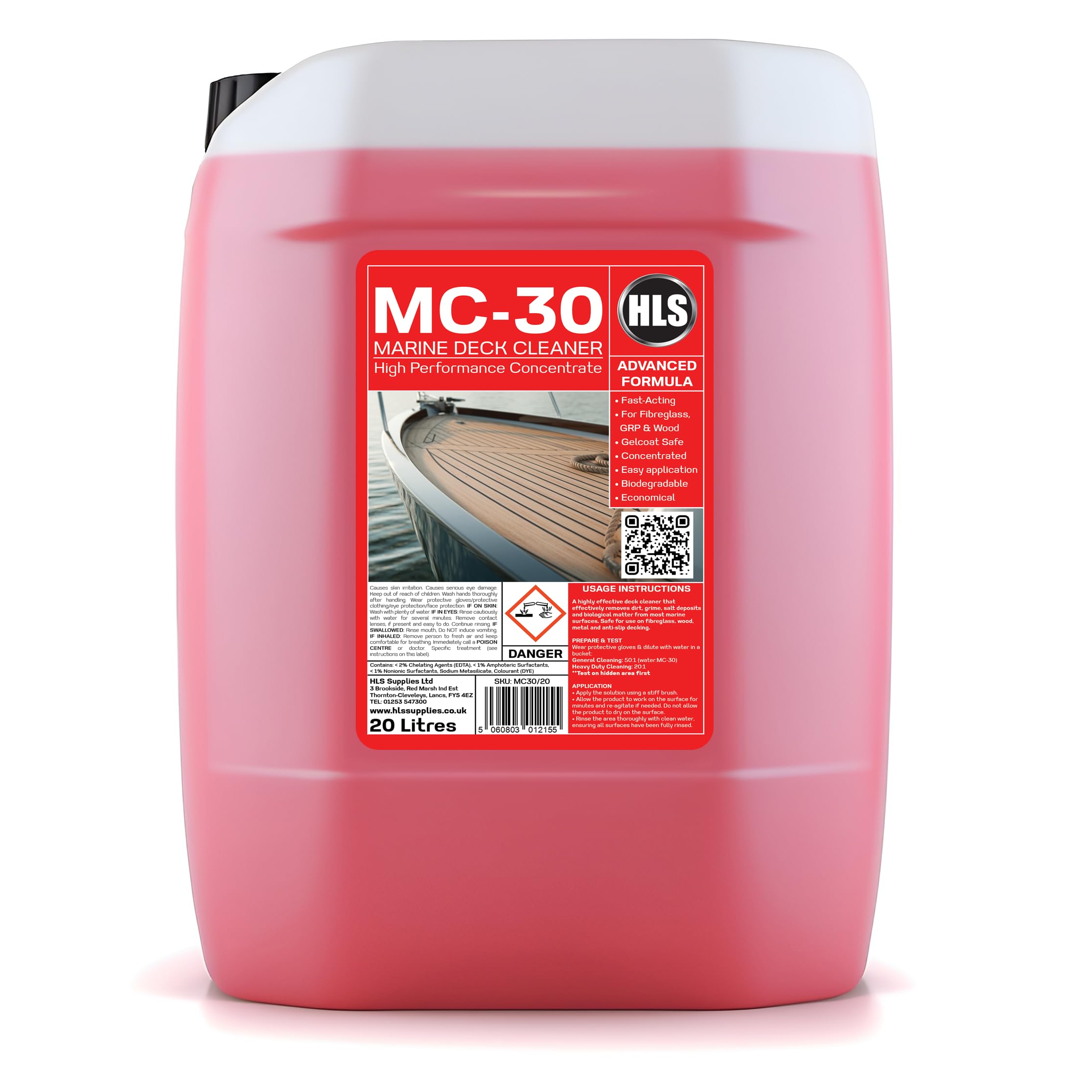 HLS MC-30 Marine Deck Cleaner 20L