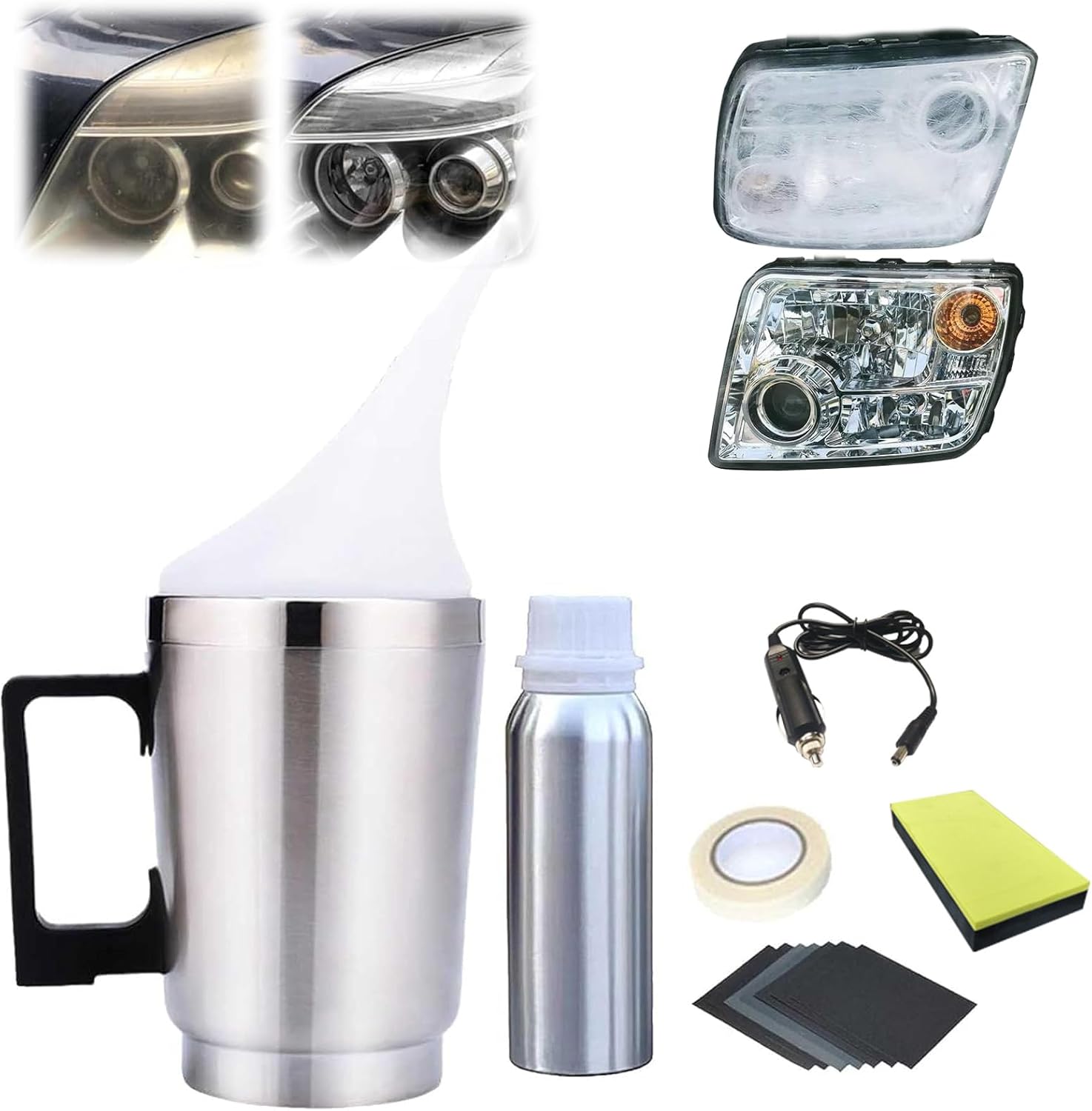 Vapor Headlight Restoration Kit, Auto Headlight Vapor Renovation Kit