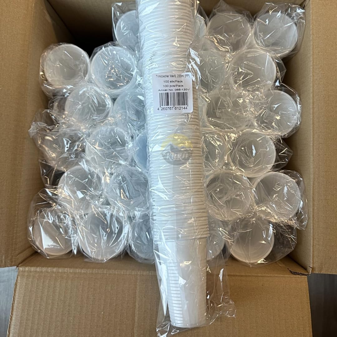 Bicchiere PP 200ml - 12.000 pezzi ! - Bicchieri di plastica - Bicchieri usa e getta - Bicchieri per eventi - Bicchieri per eventi - Bicchieri per feste - Bicchieri usa e getta - Eventi - Tazze - Tazze