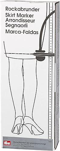 Prym, Marcador de falda de metal, gris