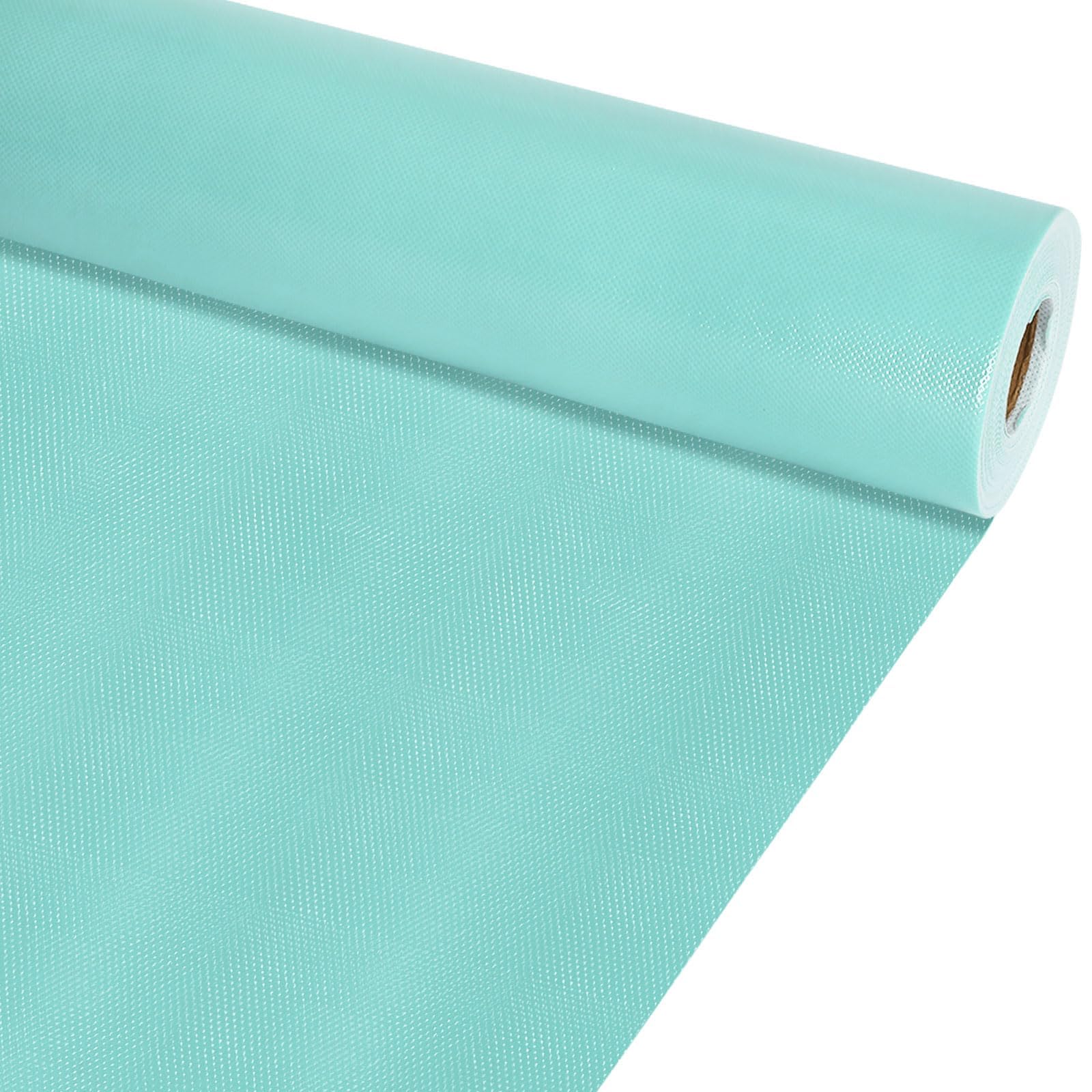Naozinebi Calming Blue Non-Woven Fabric Bulletin Board Roll, 15.55" x 12ft, Wall Mount, Textured Finish โ image 1