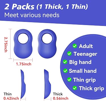 2 Pack Batter's Baseball Thumb Guard for Pro Batters, Hitter Training Aid, Thumb Guard Baseball & Softball Baseball Batting Grip Baseball Accessories Baseball Training Equipment Reduce Bat Sting-Black