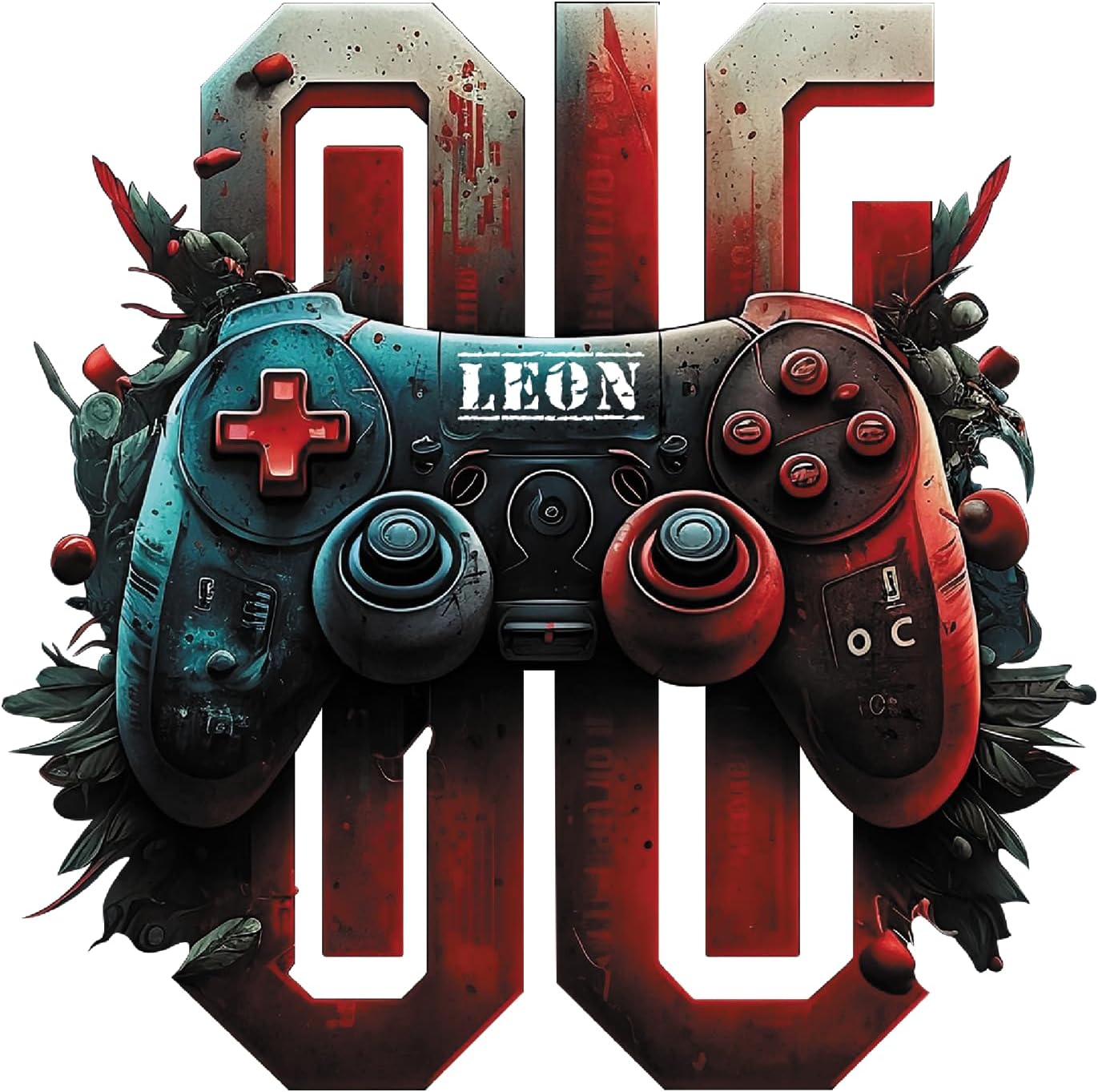 3D Style Controller Gamer Gaming (optional) Led RGB Beleuchtung