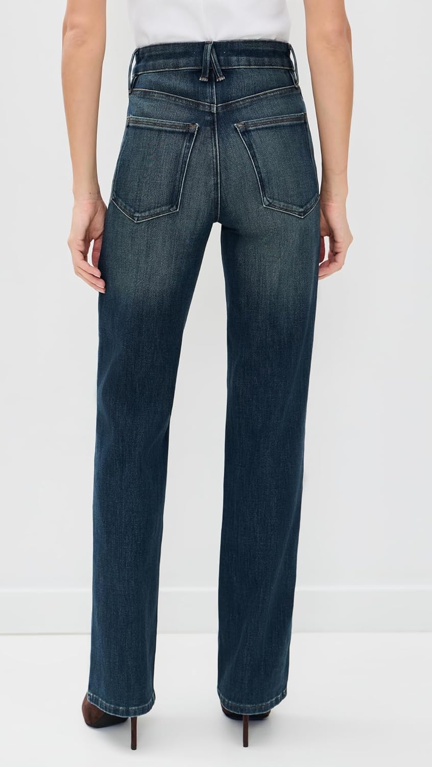 Good American Women's Good True Straight Jeans - Image 3