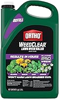 Vista 1 de Ortho WeedClear - Recarga de herbicida para césped listo para usar1, mata el diente de león y el trébol, 1 galón (3.79 L)