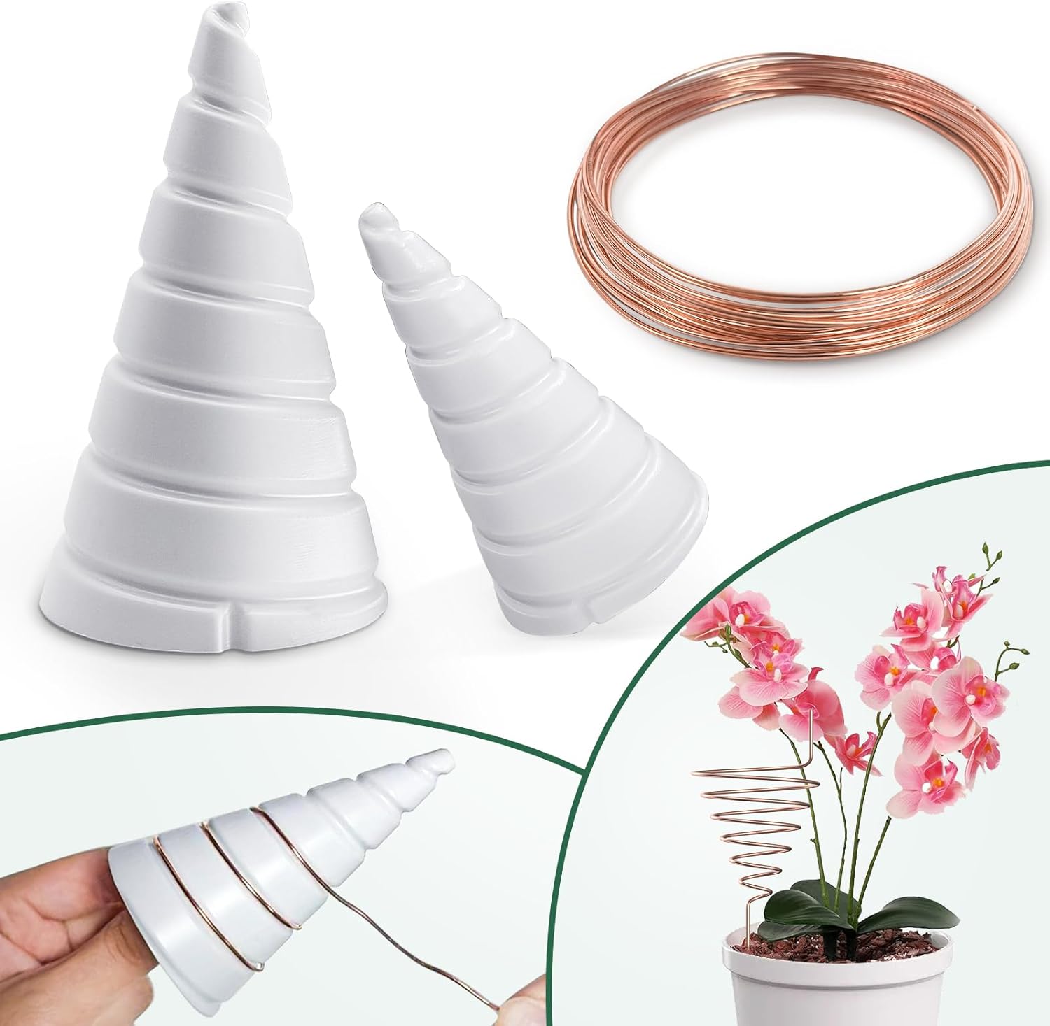 NAMTSO Copper Wire for Electroculture Gardening, 2 Pack