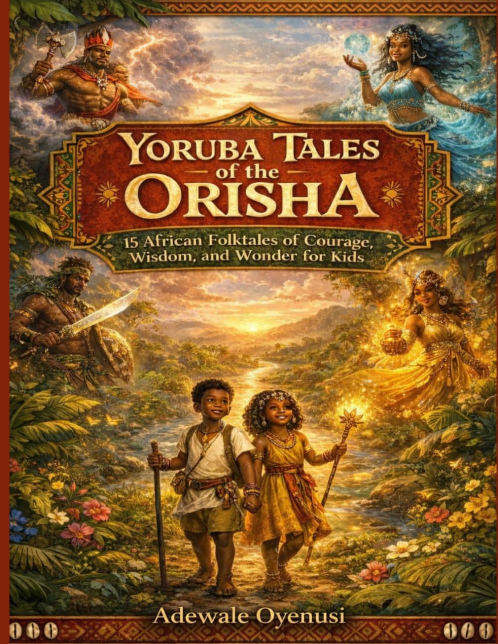 Yoruba Tales of the Orisha: 15 African Folktales of Courage, Wisdom, and Wonder for Kids